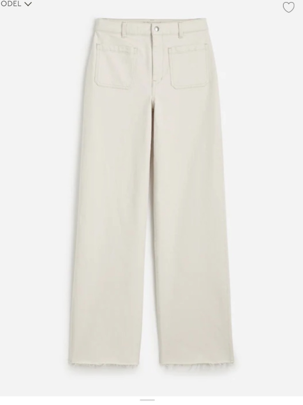 Madewell Emmett Wide-Leg Full Length Jean